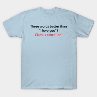 Three Words Better Than T-Shirt